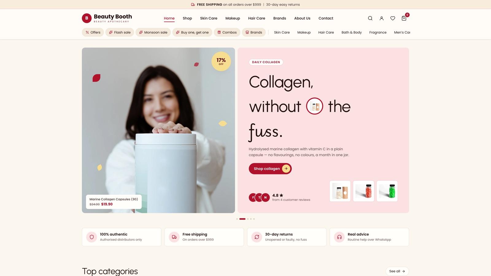 Home page